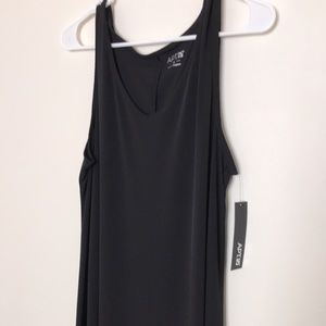 Apt. 9 Black sleeveless size XL maxi dress NWT